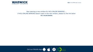 wcu online banking - Warwick Credit Union