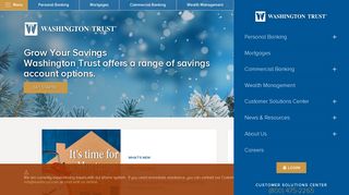 Washington Trust - Banking Services & Checking Accounts in RI