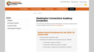 How to Enroll | Washington Connections Academy
