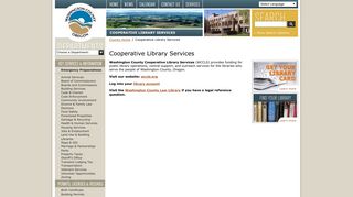 Cooperative Library Services - Washington County