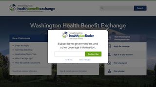 Washington Health Benefit Exchange