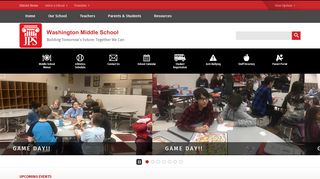 Washington Middle School / Homepage - Jamestown Public Schools