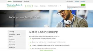 Mobile & Online Banking - Deposit, Transfer ... - Washington Federal