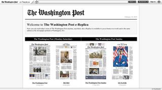 The Washington Post e-Replica