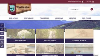 Site Login - Washington State Parks