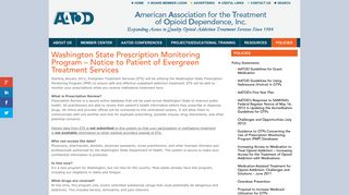 AATOD | Washington State Prescription Monitoring Program – Notice ...