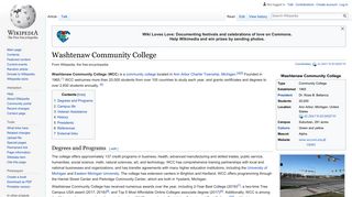 Washtenaw Community College - Wikipedia