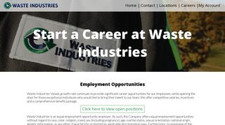 Careers | Waste Industries