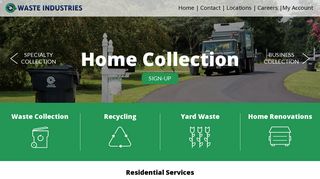 Residential Waste and Recycling Services | Waste Industries