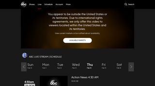 ABC Live Stream - ABC.com