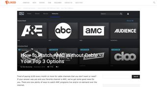 How to Watch AMC Without Cable - Your Top 3 Options - Flixed