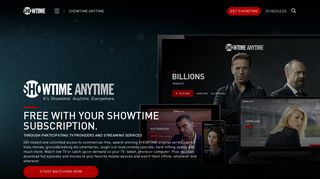 SHOWTIME ANYTIME Streaming & App Information | SHOWTIME