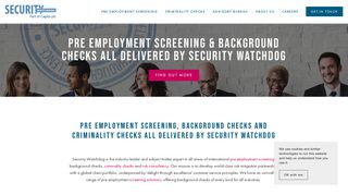 Pre Employment Screening | Security Watchdog, part of Capita plc