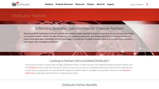 Distribution Partners | WatchGuard Technologies