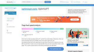 Access optimispt.com. OptimisPT