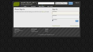 Sign in - WhatsUp.net