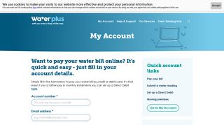 Pay Your Water Bill - Water Plus