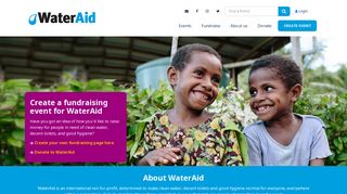 WaterAid Australia - Fundraise for us