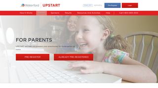 Parents - Waterford UPSTART