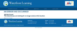 Course Options - Waterfront Learning