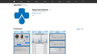 Water Hero Remote on the App Store - iTunes - Apple