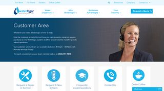 Customer Support Portal · Waterlogic