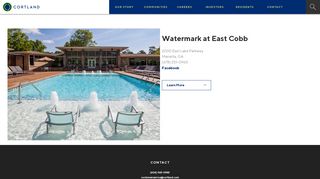 Watermark at East Cobb - Cortland | Apartments for Better Living