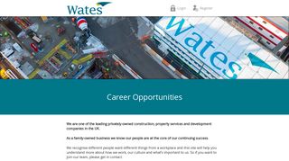 Wates External Careers