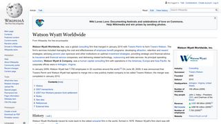 Watson Wyatt Worldwide - Wikipedia