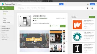 Wattpad Beta - Apps on Google Play