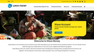 Homepage | Welcome to Wave Money