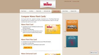 Compare Wawa Fleet Cards - Apply for the Right Business Fuel Card