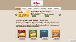 Wawa Fleet Card Program - Commercial Fuel Cards