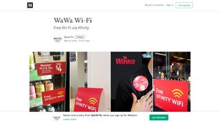 WaWa Wi-Fi – Quick Fix – Medium