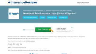 Wawanesa Auto Insurance Login | Make a Payment - Insurance Reviews