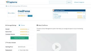 CoolFocus Reviews and Pricing - 2019 - Capterra