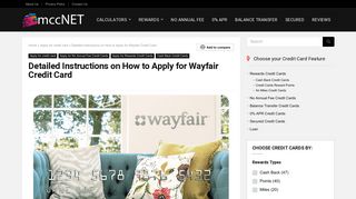 Comenity.net/WayfairCard | Apply for Wayfair Credit Card [3% Cash ...