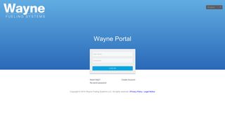 Wayne | Portal Log In