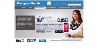 Wayne Bank - Mobile Banking
