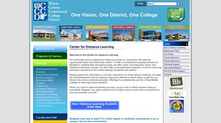 WCCCD - Distance Learning - Wayne County Community College ...