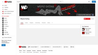 Wayne Dating - YouTube