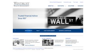 Wintrust Wealth Management: Welcome