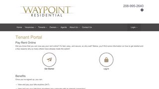 Tenant Portal | Waypoint Residential | ID