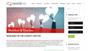 Worldnet in the Charity Sector - Worldnet Merchant