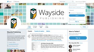 Wayside Publishing (@WaysidePublish) | Twitter
