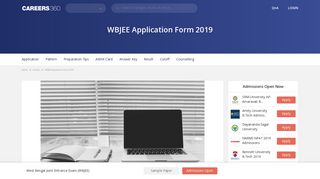 WBJEE Application Form 2019 - Make Corrections here - Careers360