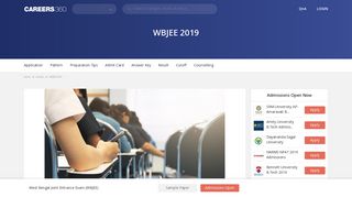 WBJEE 2019 – Dates (Announced), Eligibility, Application Form ...