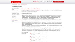 Products and Services | Santander Bank Polska
