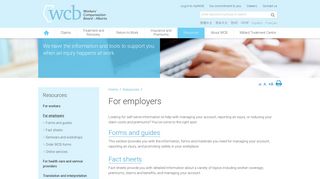 For employers - WCB Alberta