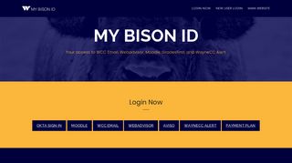My Bison ID - Wayne Community College
